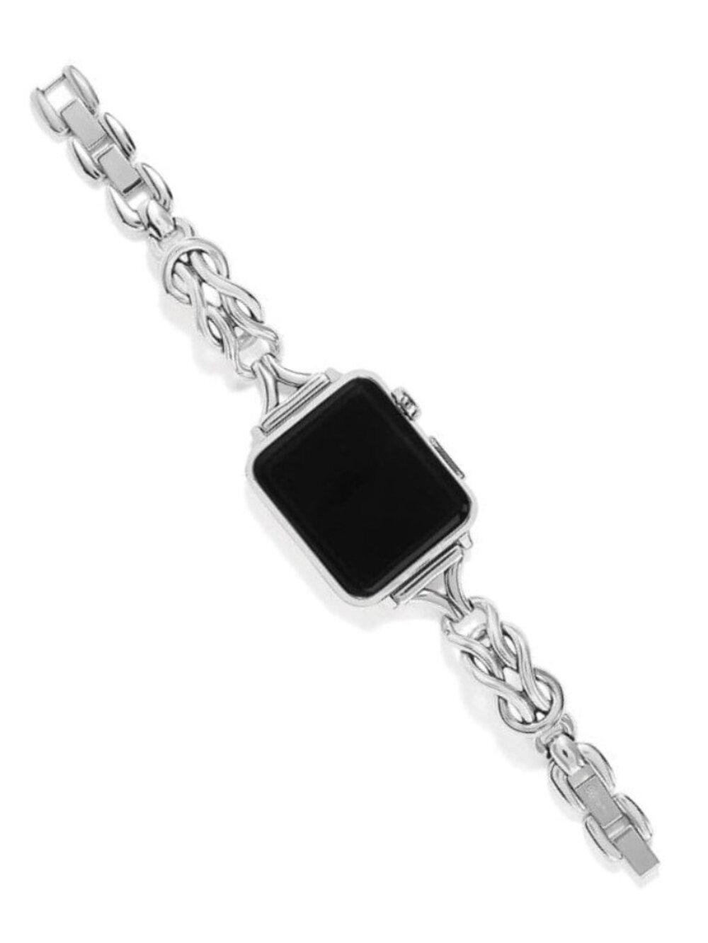 New Brighton Silver Interlok Harmony 38mm Apple Watch® Compatible Wrist Band